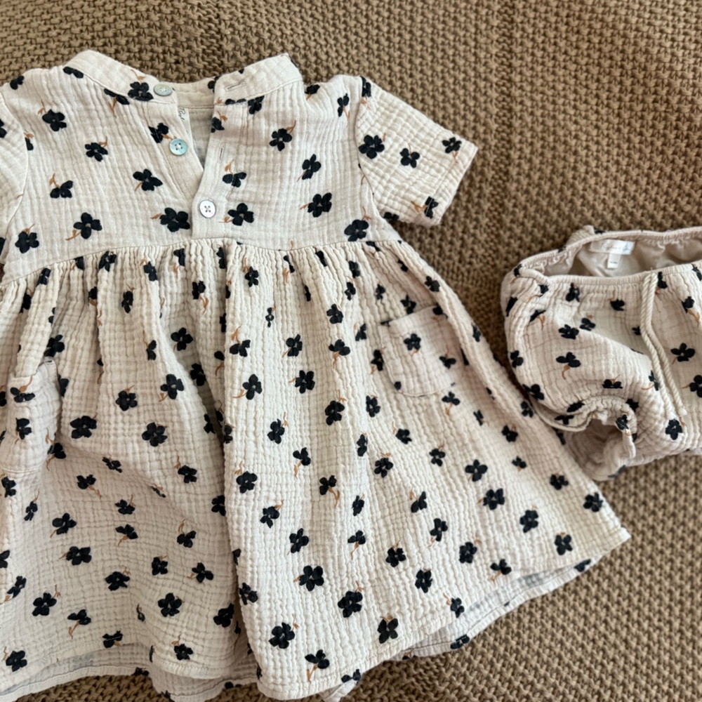 Mom & baby matching dress